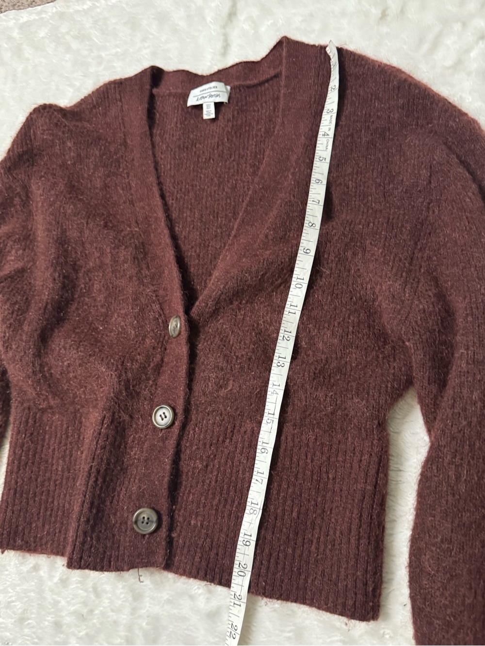 & OTHER STORIES Wool Blend Cardigan Sweater - Picture 9 of 10